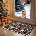 thumbnail image 1 of Antqov Christmas Decorations 24x16" Washable Snowman Patterns Front Door Entrance Doormat Christmas Rug Non-Slips Soft Floor Carpet for Home Kitchen Bathroom Floor, 1 of 6