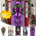 thumbnail image 1 of Antqov Christmas Door Cover Hanging Funny Door Cover Christmas Decorations 71x35" Colorful Background Backdrop Banners for Home Garden Door Holiday House Christmas Party Decor Gifts, 1 of 7