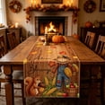 thumbnail image 1 of Antqov Fall Table Runner, 13x47" Maple Leaf Linen Thanksgiving Table Runner Autumn Table Cloth Fall Decorations for Home Kitchen Dining Room Supplies, 1 of 9