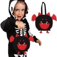thumbnail image 1 of Antqov Halloween Decorations Halloween Trick or Treat Candy Gags Cloth Bag with Handle Gift Bags for Party Home Travel Supplies Gifts, 1 of 6