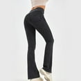 thumbnail image 1 of Antqov Jeans for Women, High Waist Stretchy Jeggings Skinny Flare Pants with Pockets, Outdoor Trendy Nice Looking Jeans, 1 of 3