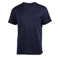 thumbnail image 1 of Antqov Mens T Shirts, Solid Color Crew Neck Quick Dry Short Sleeve Gym Shirts, Summer Fitness Running Loose Comfy Breathable T Shirt, 1 of 5