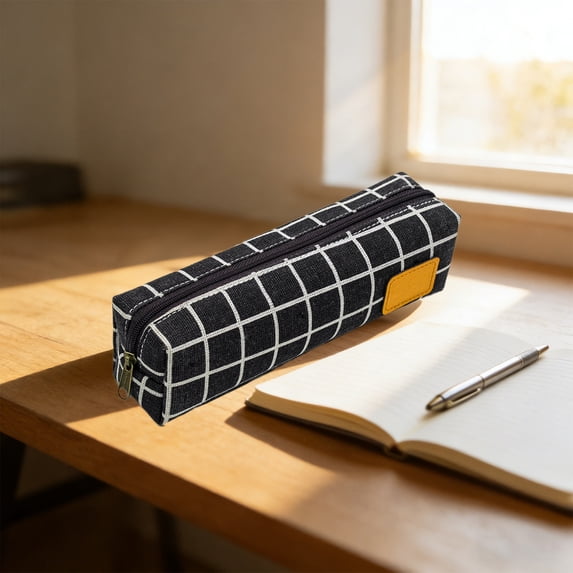 Antqov Pencil Case, Large Capacity Pencil Pouch Minimalist Portable Pencil Bag for Office Home Organizer