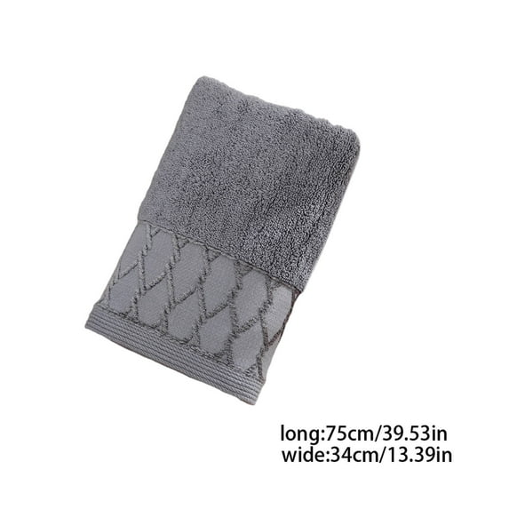 Antqov Soft & Absorbent Cotton Hand Towels for Bathroom, 14x39" Thick Towels for Bath, Gym, Spa, Travel Supplies