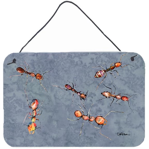 Ants Aluminium Metal Wall Or Door Hanging Prints