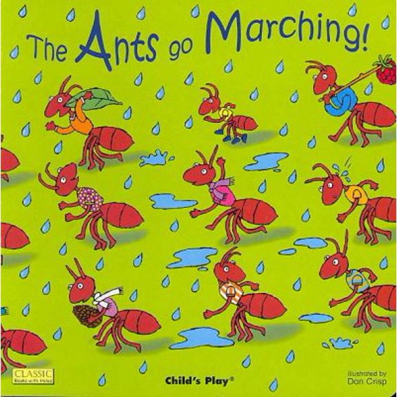 Pre-Owned The Ants Go Marching (Classic Books with Holes Board Book) Paperback