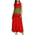 thumbnail image 1 of Ants Marching Long Dress long dress women summer clothes, 1 of 7