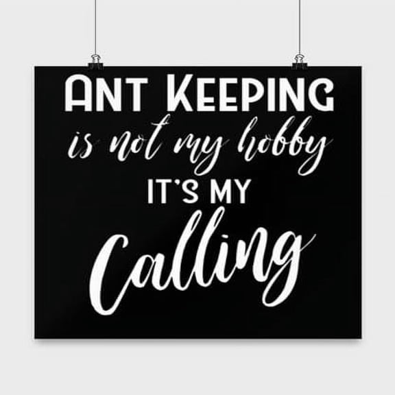 Ants Design Wall Art - Insect Enthusiast - 13x13 Poster Print - Nature Decor
