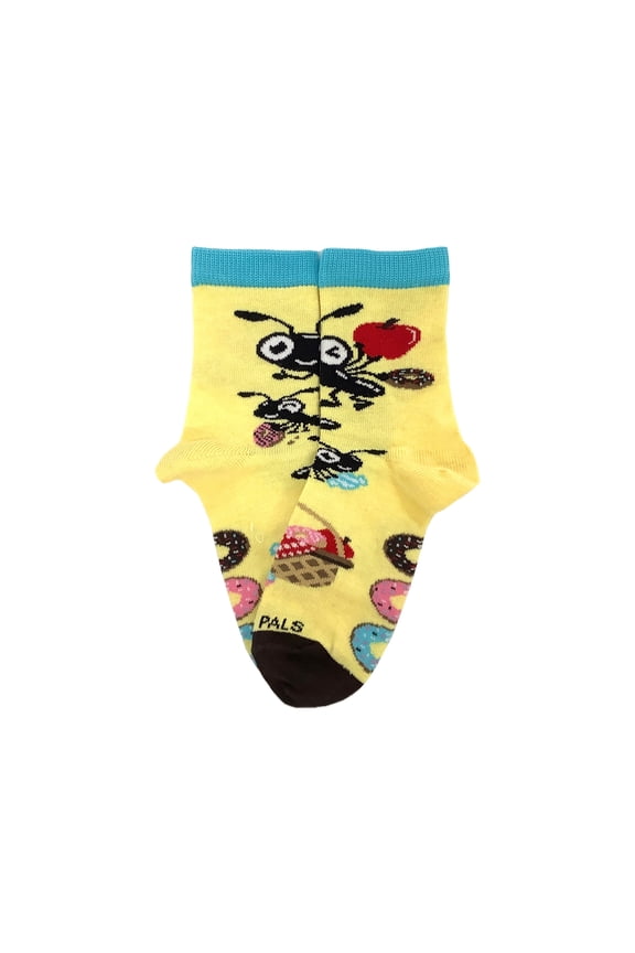 Ants at a Picnic Eating Donuts from the Sock Panda (Age 3-7) Size: Medium (Age 5-7)