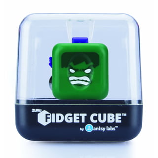 Fidget Cube Anti Stress Enfant Adulte - Fidget Toys Anti Stress Anxiety  Object - Jouet de décompression avec 6 modules apaisants (arc-en-ciel)