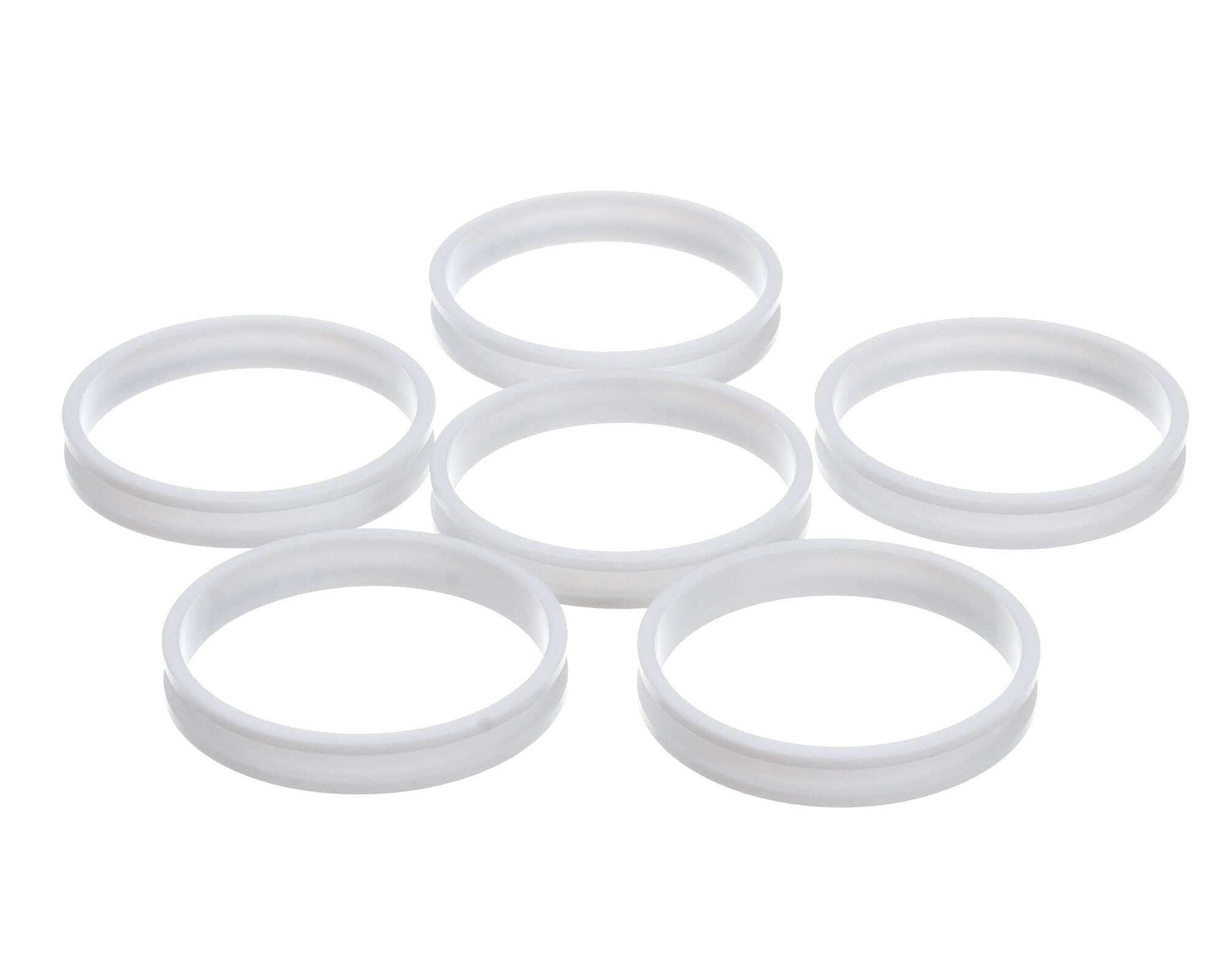 Antunes White PVC Egg Ring Kit, 3" x 1/2" Size