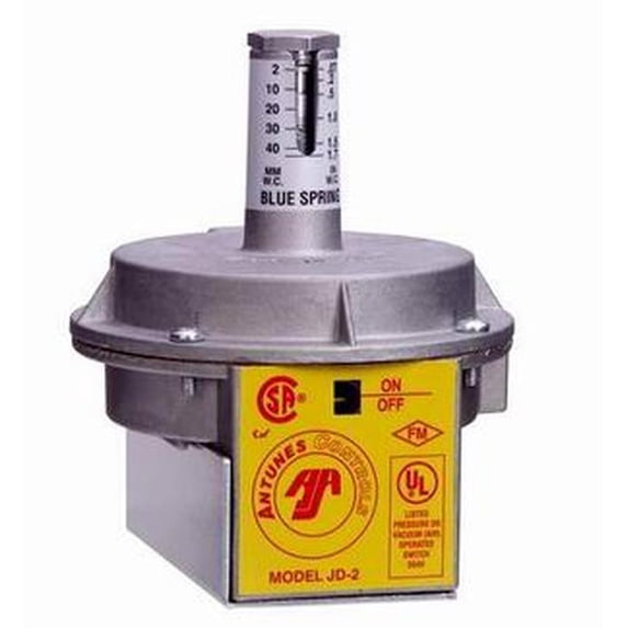 Jd2 Blue Sensor Antunes 801111301 JD-2BLUE Air Pressure Switch .07