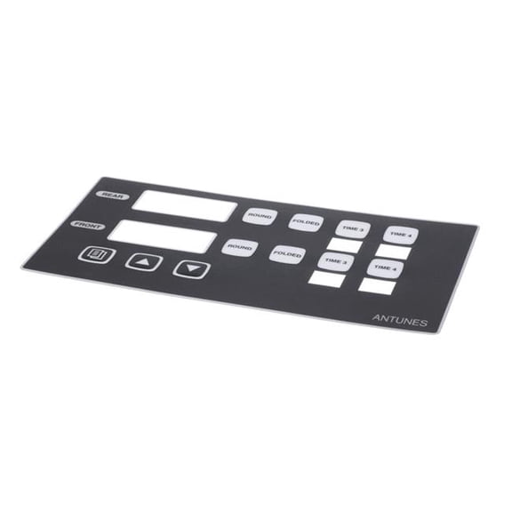 Antunes 1002652 Control Panel Label & Overlay