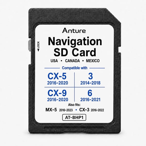 Anture Navigation SD Card for 2026 Map Data, BHP166EZ1U
