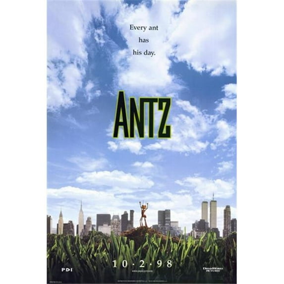 Antz Movie Poster - 11 x 17 in.