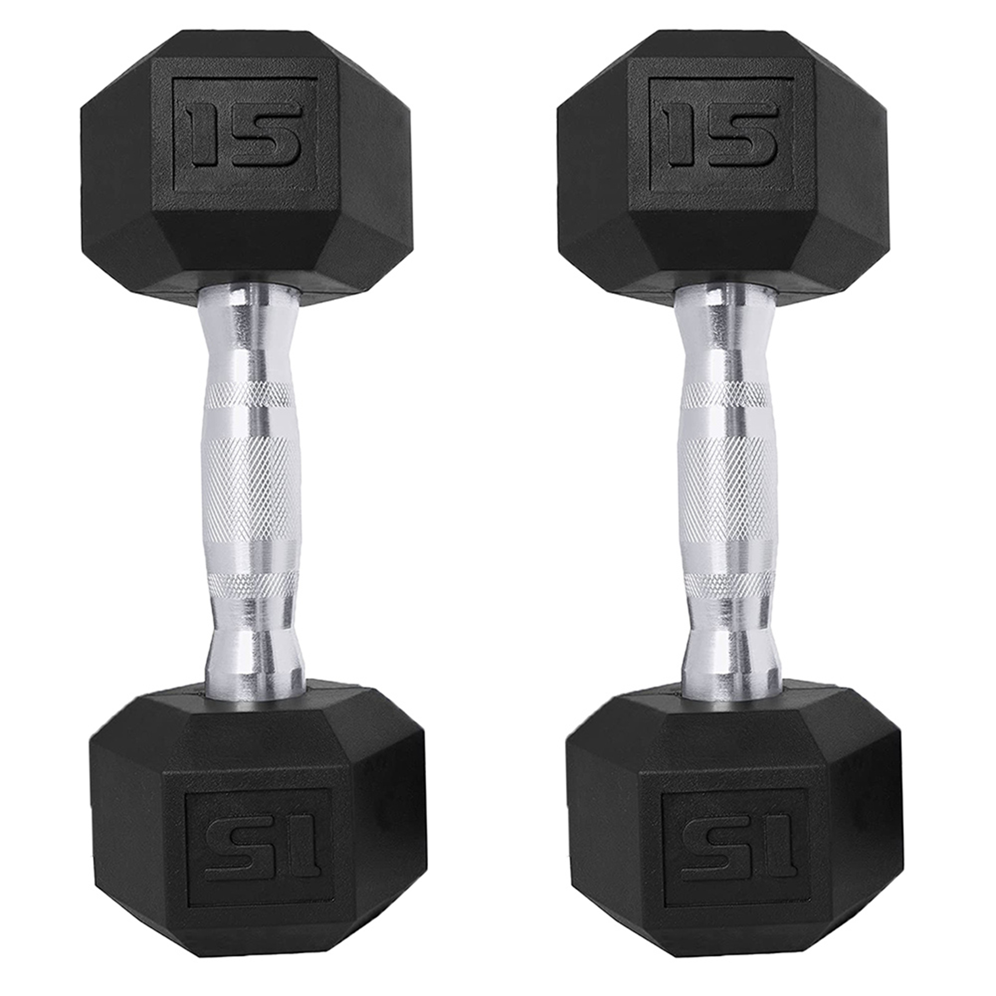 Antzz Dumbbells Set of 2 Exercise Fitness Dumbbell for Home Gym Free