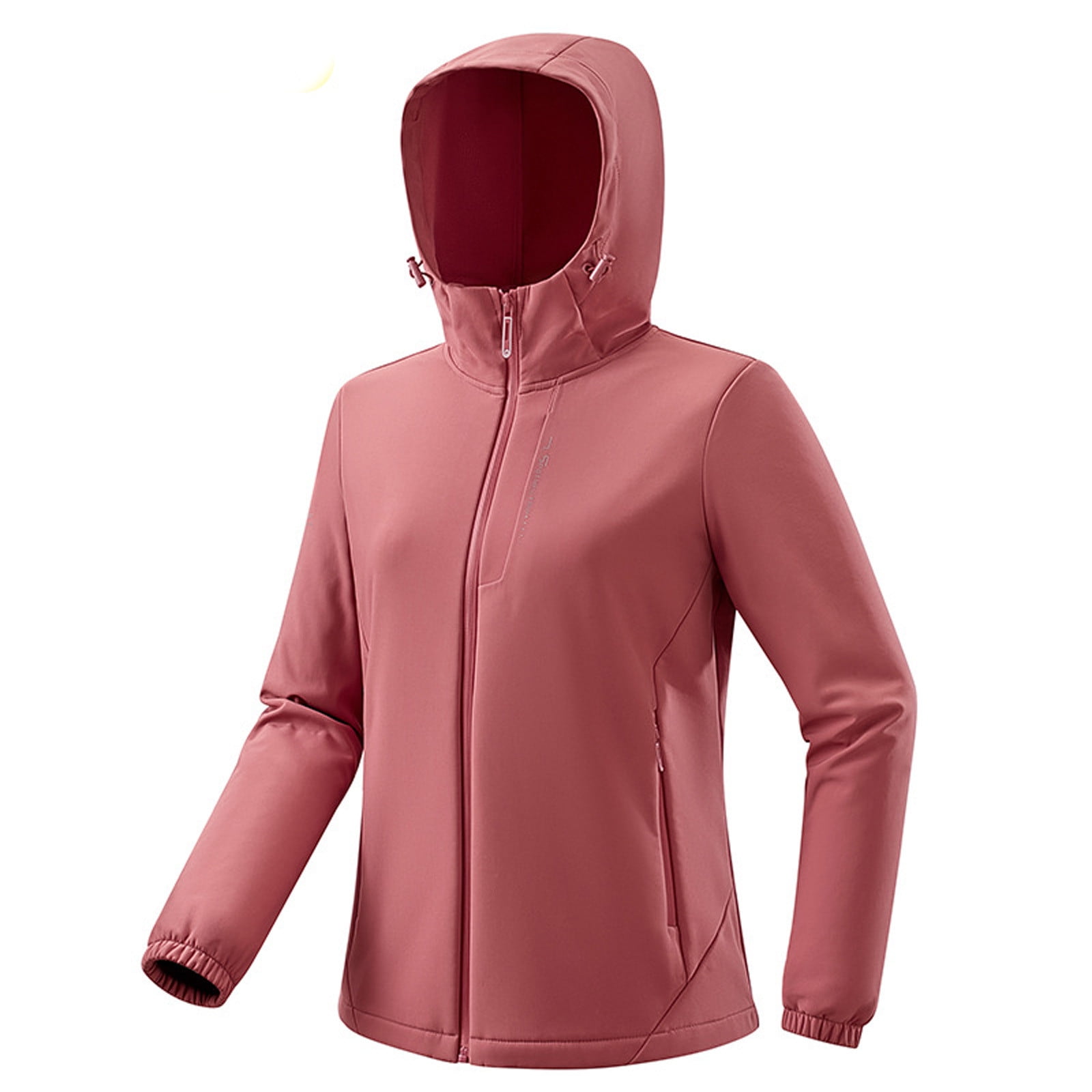 AnuYalue 2024 Coat Clearance Women's Lightweight Hooded Raincoat ...