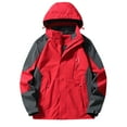 thumbnail image 1 of AnuYalue 2024 Womens and Mens Lightweight Rain Jacket Waterproof Windbreaker Raincoat Drawstring Pocket Long Sleeve Hooded Casual Jackets Fall Travel Hiking Windbreaker Outerwear, 1 of 3