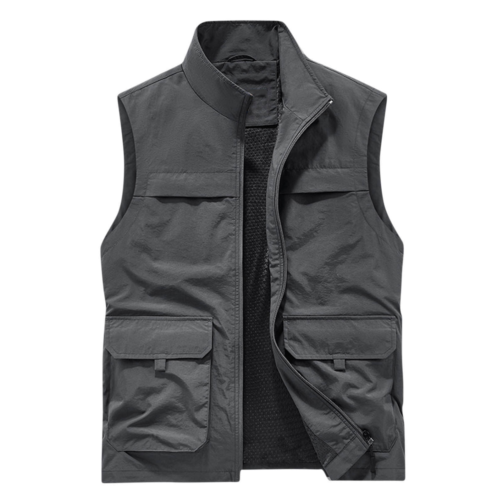 Gilet cargo pour homme, pour la pêche, le travail, le safari, le voyage