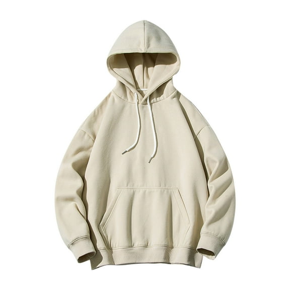 AnuYalue Big and Tall Hoodies for Men Lightweight Long Sleeve Solid Hooded Sweatshirts Casual Streetwear Hoodie Loose Fit Pullover