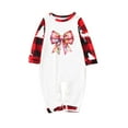 AnuYalue Christmas Family Pajamas Matching Sets Family Christmas
