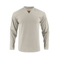 thumbnail image 1 of AnuYalue Fashion Sweatshirts for Men Casual Crew Neck T-Shirt Fall Winter Long Sleeve Tops Soild Color Pullover, 1 of 5