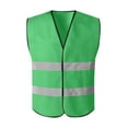 thumbnail image 1 of AnuYalue Hi Vis Vest for Men High Visibility Reflective Safety Vest Construction Work Night Protective Sleeveless Jacket, 1 of 7