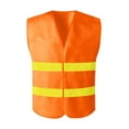 thumbnail image 1 of AnuYalue Hi Vis Vest for Men High Visibility Reflective Safety Vest Construction Work Night Protective Sleeveless Jacket, 1 of 7