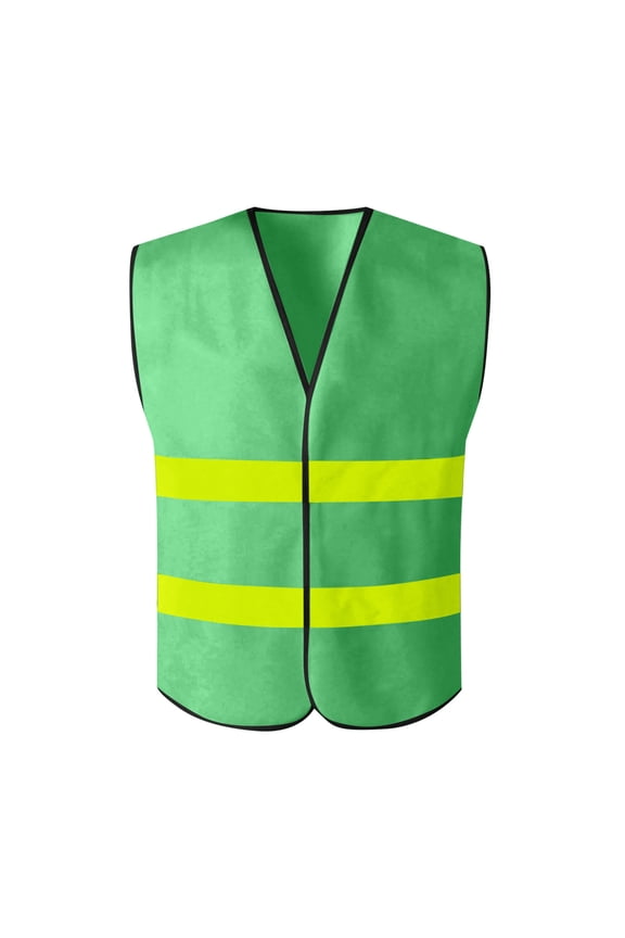 Hi Vis Vest for Men High Visibility Reflective Safety Vest Construction Work Night Protective Sleeveless Jacket