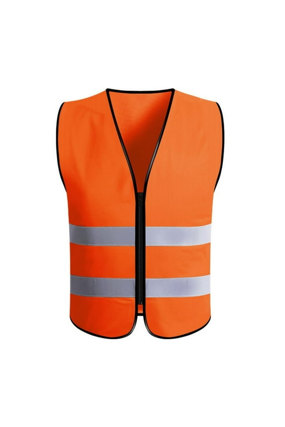 Hi Vis Vest for Men High Visibility Reflective Safety Vests Construction Work Traffic Protective Sleeveless Jacket