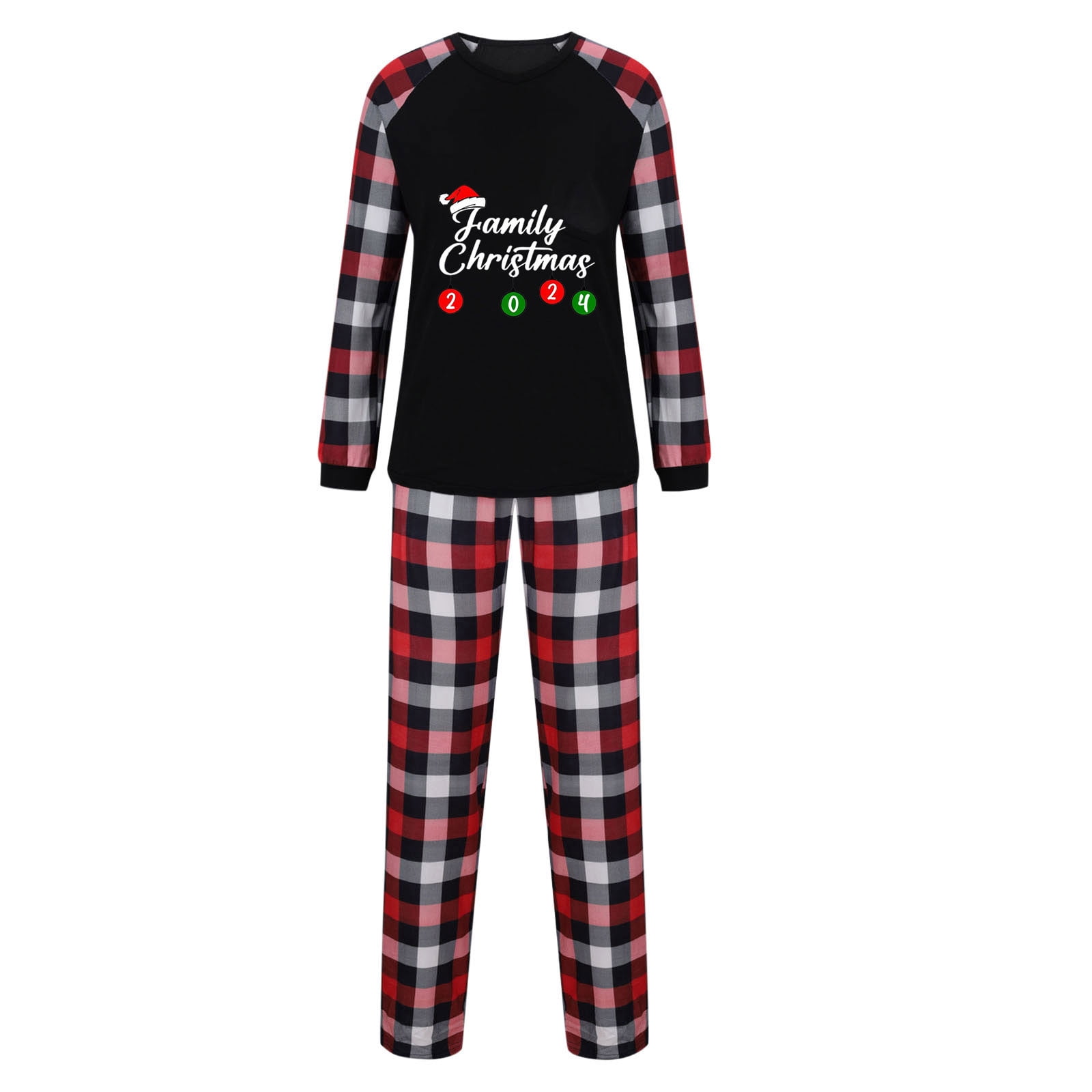 AnuYalue Holiday Family Sleepwear Set Matching Family Christmas Pajama