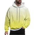 thumbnail image 1 of AnuYalue Hooded Sweatshirts for Men Trendy Gradient Color Pullover Casual Long Sleeve Drawstring Sweatshirt Fall Outdoor Hoodies, 1 of 6