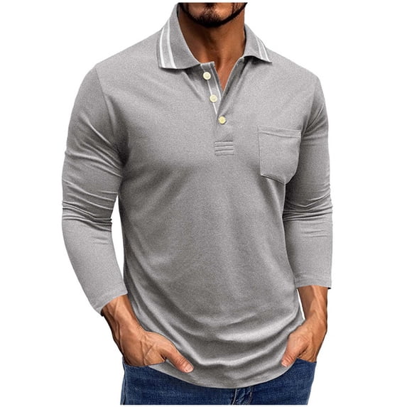 Shirts for Men autumn Men tee Cotton Golf Shirts Men Shirts polo-tshirt for men