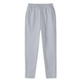 thumbnail image 1 of AnuYalue Men's Sweatpants Drawstring Elastic Waist Athletic Pants Casual Straight-Leg Solid Color Jogger Sweatpants, 1 of 5