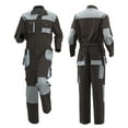 thumbnail image 1 of AnuYalue Mens Color Block Work Coverall Big and Tall High Visibility Overalls Mechanics Coveralls Workwear Jumpsuit with Multi Pockets, 1 of 5