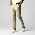 thumbnail image 1 of AnuYalue Mens Dress Pants Slim Fit Stretch Chino Pants Casual Stretch Tapered Solid Color Trousers, 1 of 6