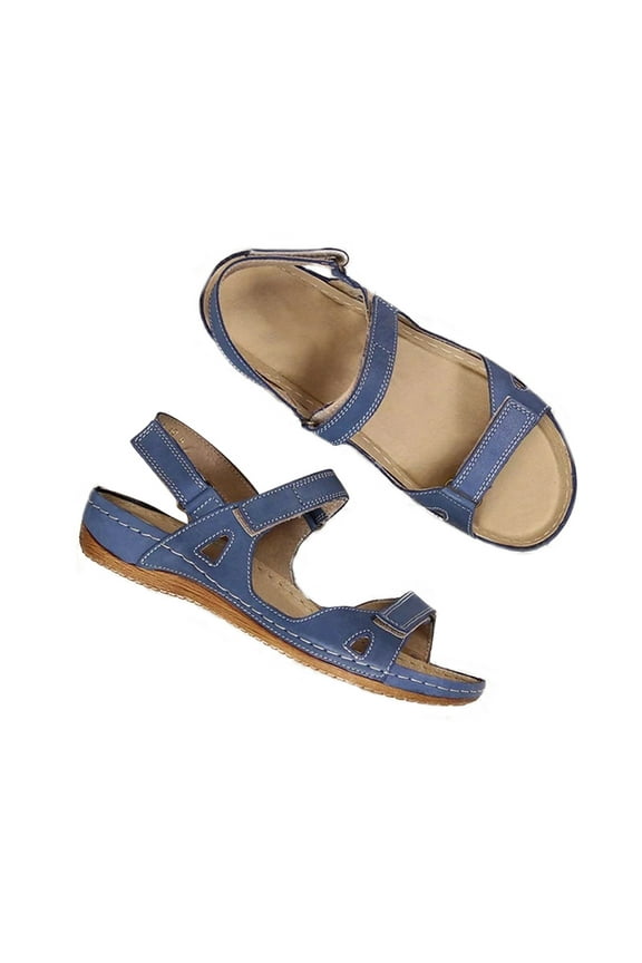 Orthopedic Sandals for Women,Women Walking Slippers with Arch Support Flat Sandals Summer Dressy Open Toe Sandals Beach Casual Slip on Sandals Beach Dress Comfortable