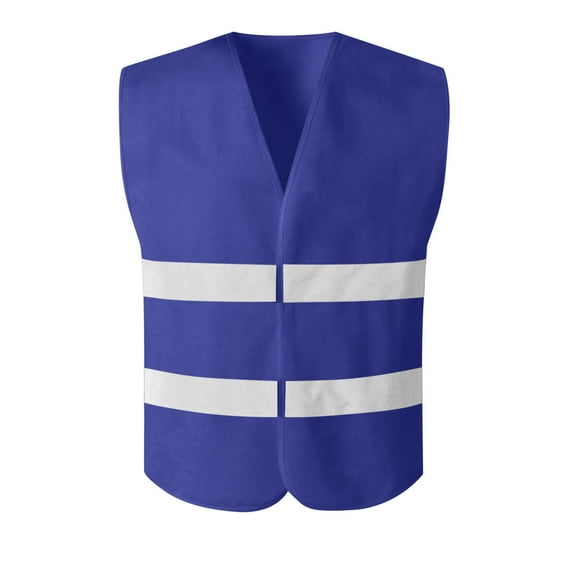 AnuYalue Reflective Safety Vest for Men Lightweight High Visibility Construction Work Vests Night Protective Traffic Work Sleeveless Jacket