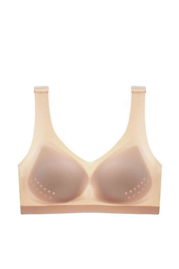 Ultra-Thin Ice Silk Lifting Bra, Silk Seamless Cooling Bra for Women, 2025 New Cooling Bras