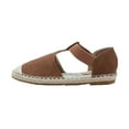 thumbnail image 1 of AnuYalue Women's Closed Toe Sandals Comfort Cork Footbed Arch Support Flat Sandals, 1 of 5