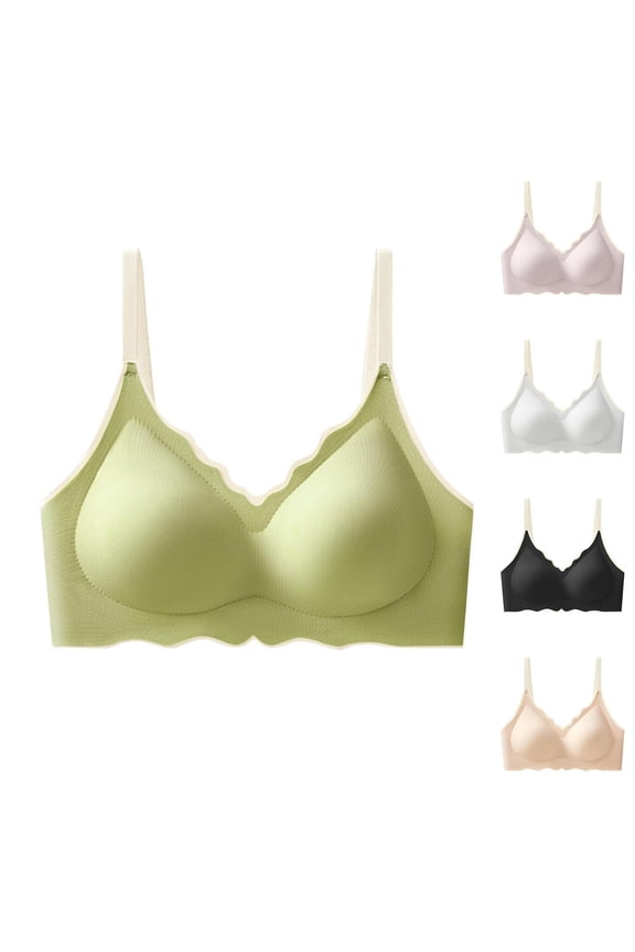 Women's Underwear Seamless Lifting Bra Full Coverage Breathable Bralettes Comfy Everyday Bras