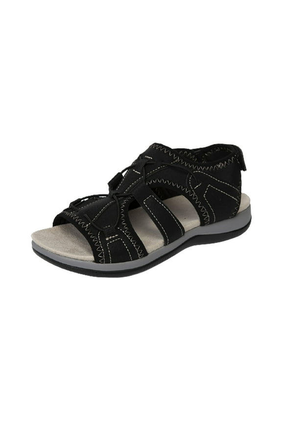 Womens Orthopedic Walking Sandals Sport Outdoor Hiking Water Sandals Thick Athletic Cushion Adjustable Strap Sandals with Comfortable Plantar Fasciitis Arch Support