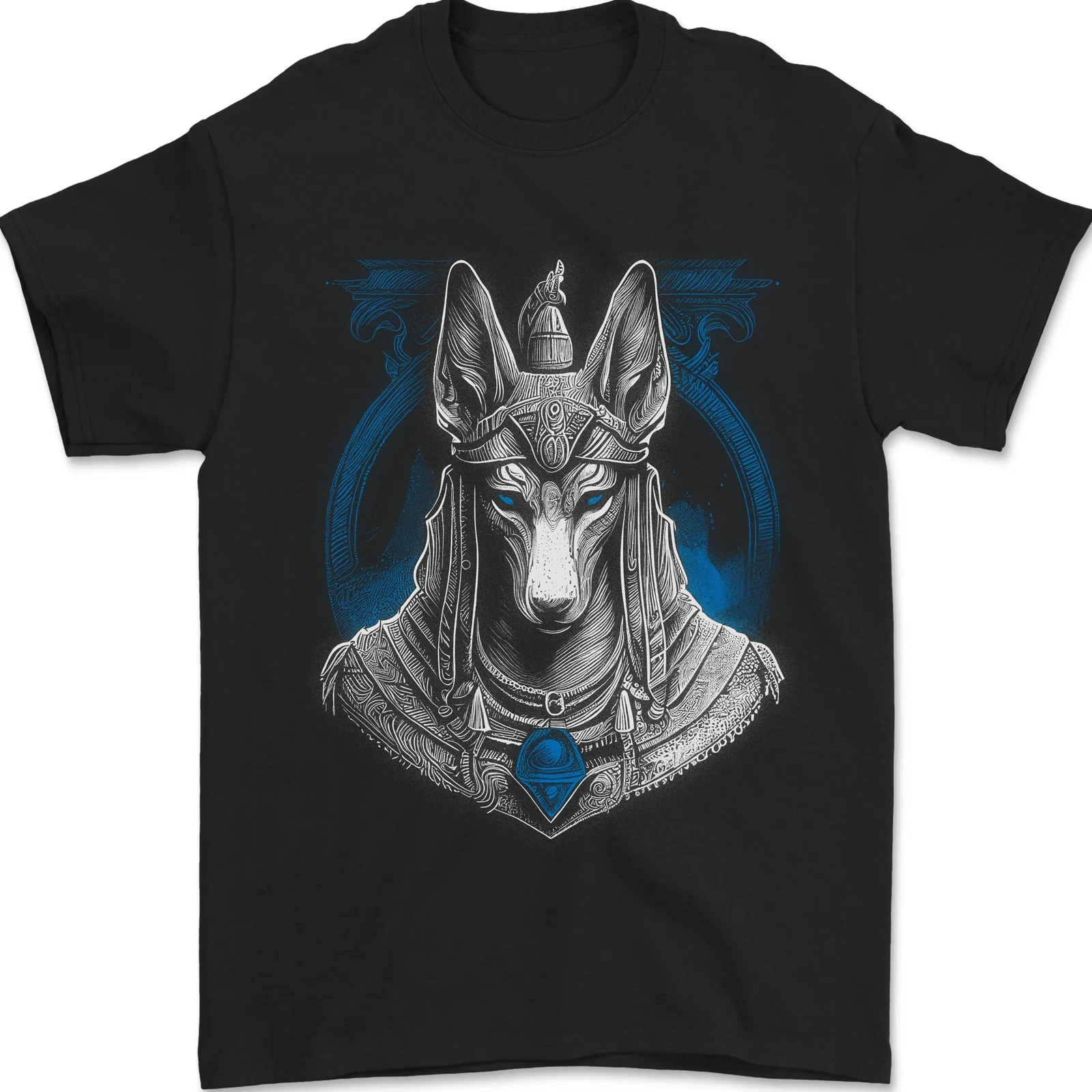 Anubis Ancient Egyptian God Egypt Mythology Design Unisex T-Shirt Z7039 ...