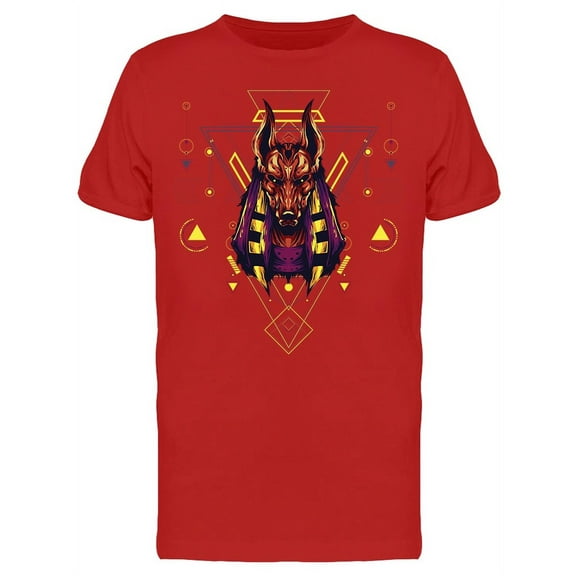 Anubis Geometry Art T-Shirt Men -Image by Shutterstock, Male Small