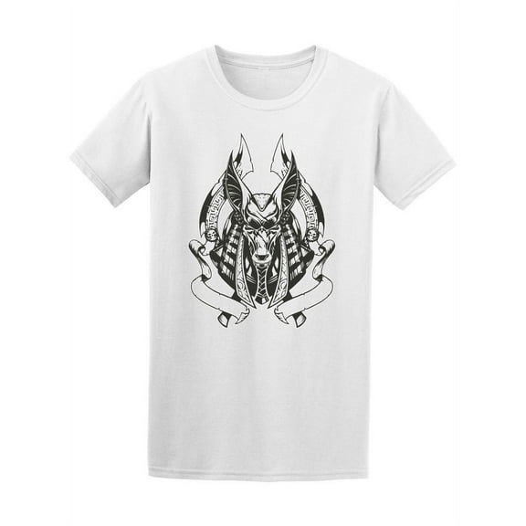 Anubis God Sketch T-Shirt Men -Image by Shutterstock, Male Large