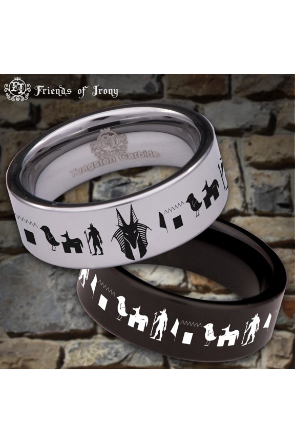 Anubis Tungsten Carbide Ring
