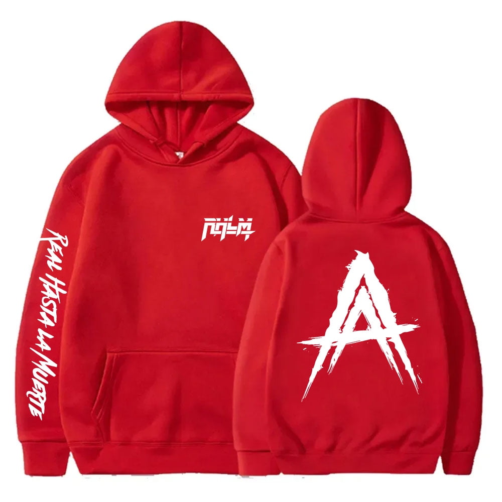 Anuel AA Logo Hoodies Real Hasta la Muerte Merch Hooded Women Men Fashion  Casual Long Sleeve Sweatshirts - Walmart.com