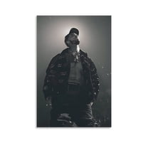 Anuel AA RAPPER Unique Art Poster Art Poster Canvas Painting Decor Wall Print Photo Gifts Home Modern Decorative Posters 16x24inch(40x60cm)
