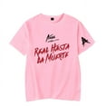 thumbnail image 1 of Anuel AA Real Hasta La Muerte T-shirt Merch pop graphics print Crewneck Unisex Trend Casual Short Sleeve TShirt Top, 1 of 3