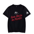thumbnail image 1 of Anuel AA Real Hasta La Muerte T-shirt Merch pop graphics print Crewneck Unisex Trend Casual Short Sleeve TShirt Top, 1 of 3